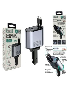 CARGADOR COCHE CON CABLE SL10516