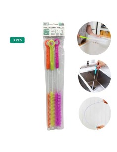 CEPILLO LIMPIA BOTELLAS  3PCS SL10509