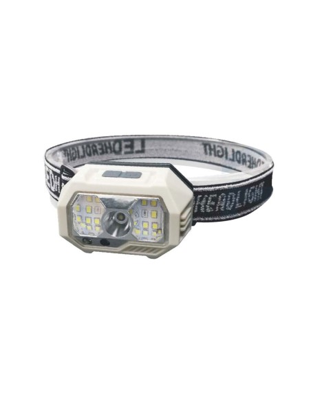 LINTERNA FRONTAL RECTANGULAR MARFIL CON SENSOR MAX.1