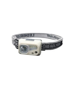 LINTERNA FRONTAL RECTANGULAR MARFIL CON SENSOR MAX 110LM 6MODOS