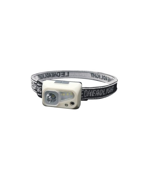 LINTERNA FRONTAL RECTANGULAR MARFIL CON SENSOR MAX 110LM 6MODOS