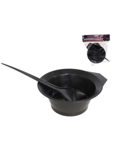 CUENCO TINTE CON PALETINA PLAST.