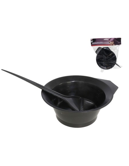 CUENCO TINTE CON PALETINA PLAST.