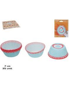 MOLDE X35 MAGDALENAS HEART 7CM