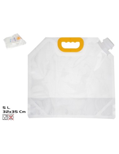 DEPOSITO AGUA Y ALIMENTOS PICNIC TRANSPARENTE 5L 3