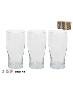 SET 3 VASOS CERVEZA 555ML