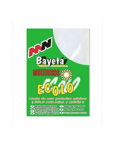 BAYETA ECOLO MULTIUSOS 40X53CM