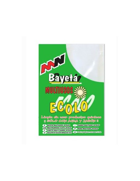 BAYETA ECOLO MULTIUSOS 40X53CM