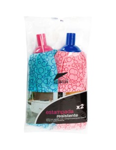 DUPLO FREGONA TIRAS ESTAMPADAS RESISTENTE  X2