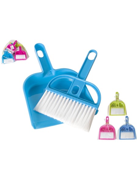 MINI RECOGEDOR CON CEPILLO X2 SURT