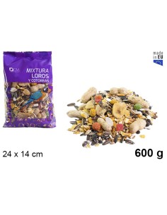 ALIMENTO MIXTURA LOROS COTORAS 600GR
