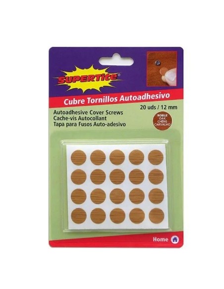 CUBRE TORNILLO ROBLE, 12mm Bli20u(12/144