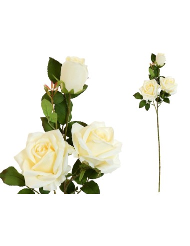 VARA ROSAS (A) X 3 -85CM (BLANCO)