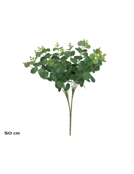 RAMO EUCALIPTO X 16 -50CM (VERDE)