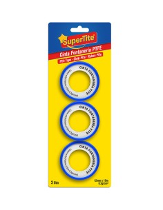 CINTA 3UND 10M 12MM TEFLON FONTANERIA