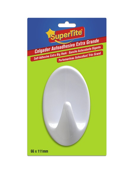 COLGADOR ADH GRANDE, 66x111mm Bli(6/72)