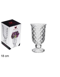JARRÓN CRISTAL VERONA MODELO D 18 CM