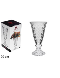 JARRÓN CRISTAL VENEZA MODELO A 20 CM