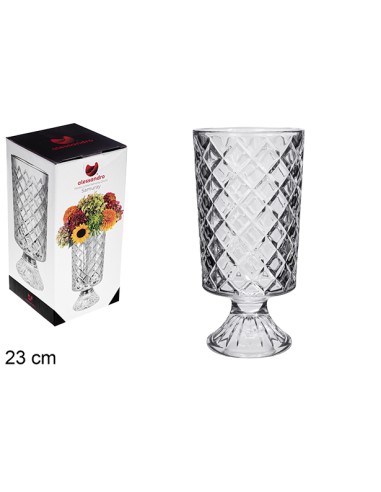 FLORERO CRISTAL SAMURAY 23 CM