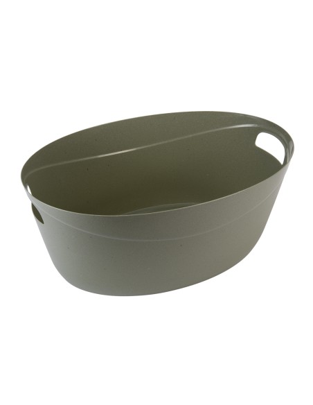 CESTO MULTIUSOS OVALADO VERDE BRIK 37L