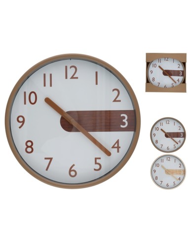 RELOJ PARED ROMUN 30CM 2 SURT.