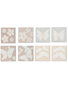 CANVAS 100% PINTADO A MANO BUFLOW 40X40X3CM 8 SURT