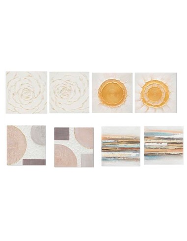 CANVAS 100% PINTADO A MANO ABEL 50X50X3CM 6 SURT