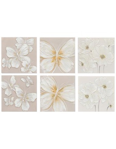 CANVAS 100% PINTADO A MANO BAENA 50X50X3CM 6 SURT