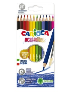 LAPICES 12UND ACQUARELL CARIOCA