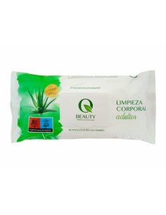 Q BEAUTY TOALL ADULTO ALOE 40 C/TAP