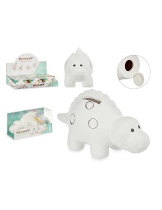 HUCHA DINOSAURIO CERAMICA PARA PINTAR 6 x 15,7 x 8,5 cm.