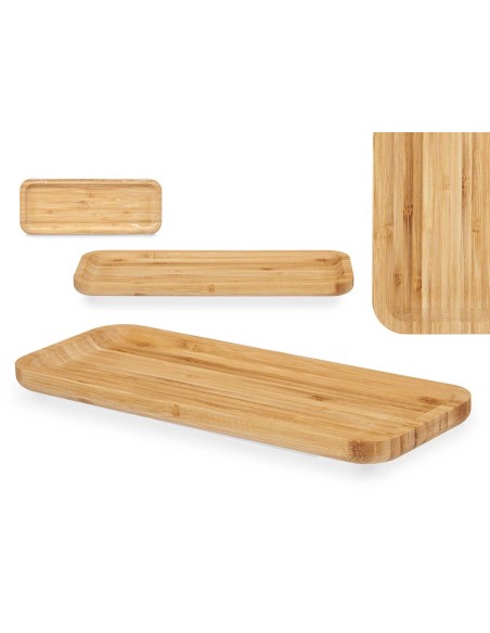 TABLA BAMBU RECTANGULAR APERITIVO 29,5X11,5 CM