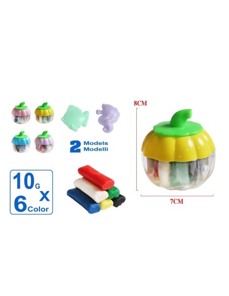 PLASTILINA FRUTA 2 SURT
