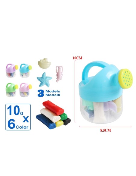 PLASTILINA REGADERA 3 SURT