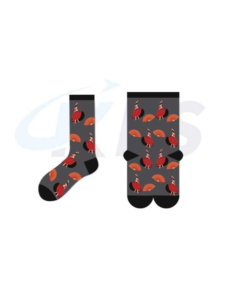 CALCETINES FLAMENCA ABANICO