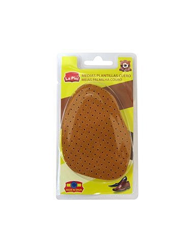 MEDIAS PLANTILLAS CUERO BLISTER
