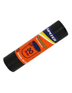 BOLSA BASURA JUPITER NEGRO 10UX30L.