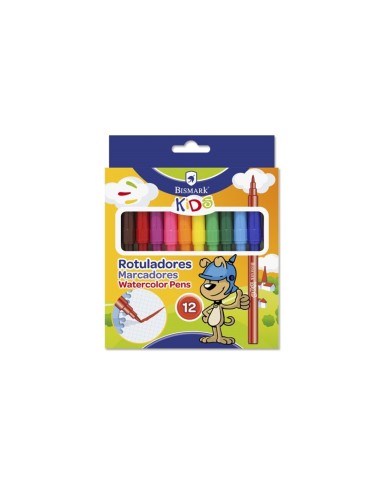  ROTULADORES BISMARK 12 COLORES