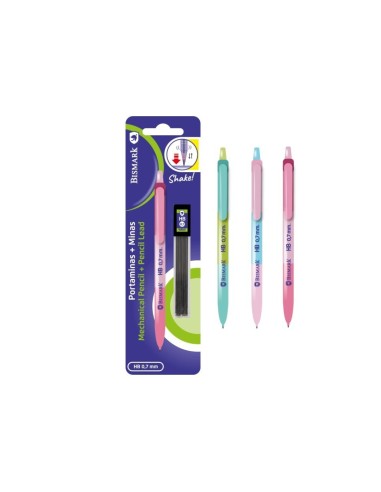 PORTAMINAS BISMARK C/MINAS 0.7 mm SHAKE