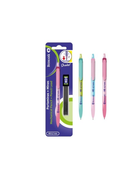 PORTAMINAS BISMARK C/MINAS 0.7 mm SHAKE