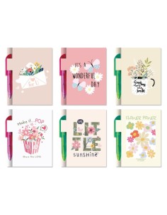 MINI LIBRETA C/ BOLIGRAFO WONDERFUL DAY
