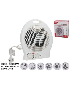 CALEFACTOR TERMOVENTILADOR C/ASA 1800-2000W