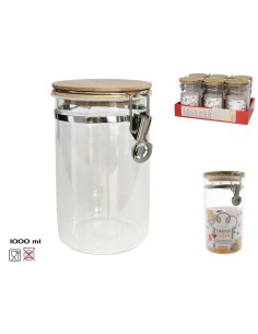 TARRO BOROS. CIERRE/T/BAMBU 1000ML LACIO