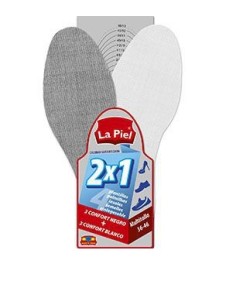 PLANTILLA NEGRA Y BLANCA MULTITALLA