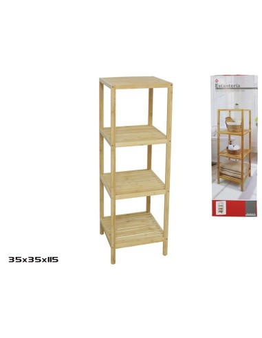 ESTANTERIA 3 ALTURAS 35X35X115 CM