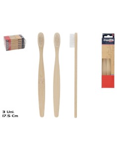 CEPILLO DIENTES BAMBOO X3 17,5 CM