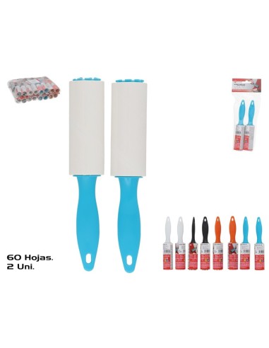 MINI ROLLO QUITA PELUSAS VIAJE 3X15.5CM 4 SURT