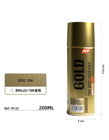 PINTURA ORO 18K 200ML