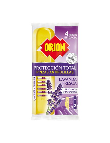 ANTIPOLILLA PINZA DPL PROT LAVANDA ORION