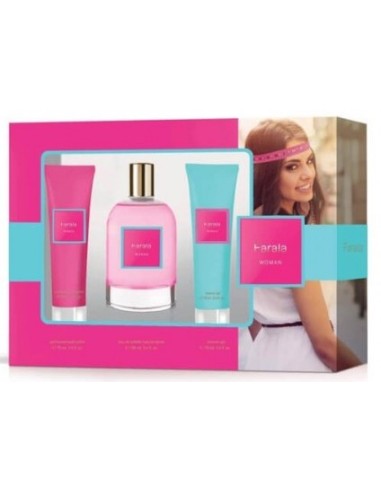 FARALA EDT 100 ML VP + B/MILK 75 ML + G/BAÑO 75